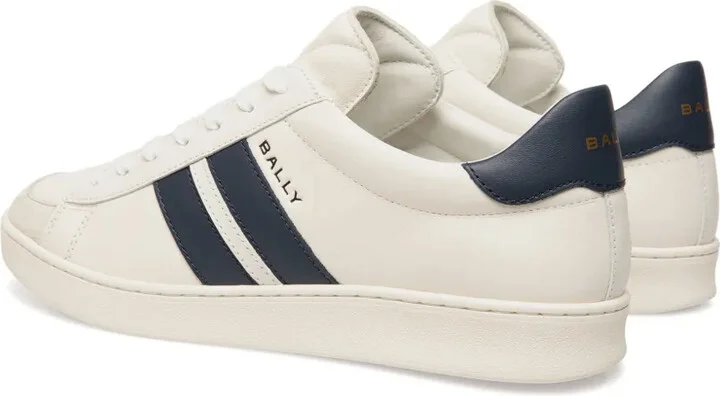 Stripe-Detail Leather Sandals - Image 3