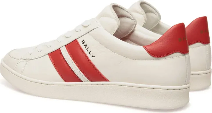 Stripe-Detail Leather Sandals - Image 3