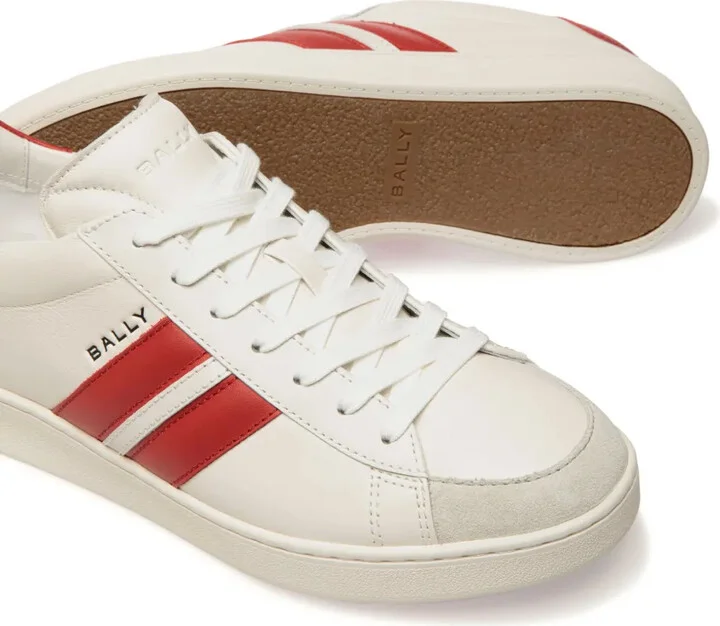 Stripe-Detail Leather Sandals - Image 4