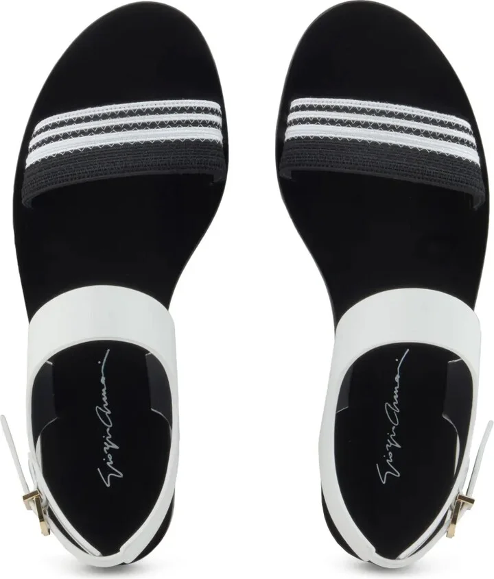 Stripe-Detail Sandals - Image 4