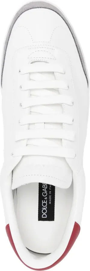 Stripe-Detailing Leather Sneakers - Image 4