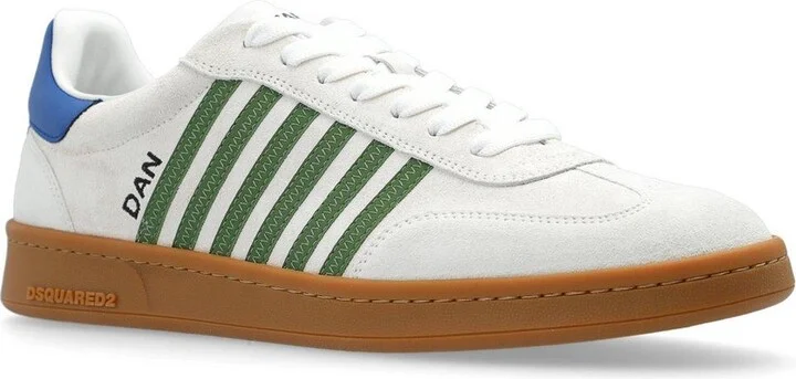 Stripe Pattern Low-top Sneakers - Image 2