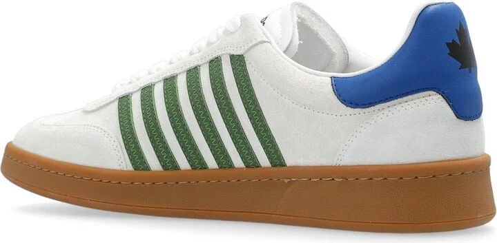 Stripe Pattern Low-top Sneakers - Image 3