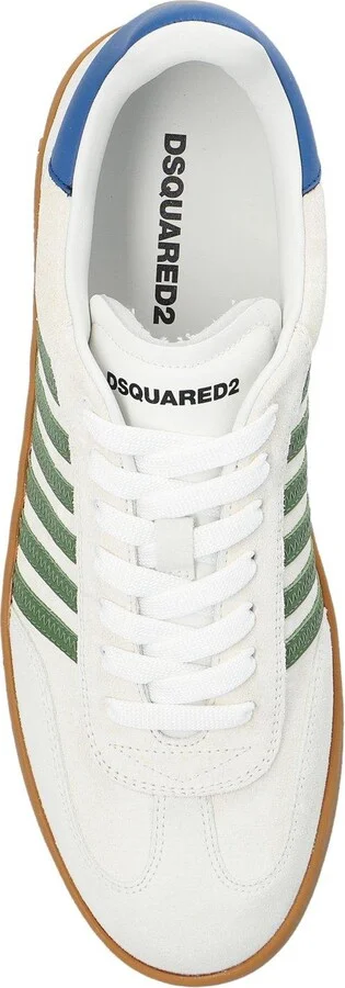 Stripe Pattern Low-top Sneakers - Image 4