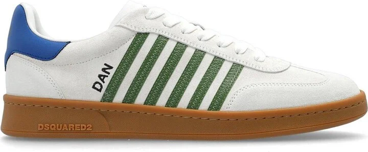 Stripe Pattern Low-top Sneakers