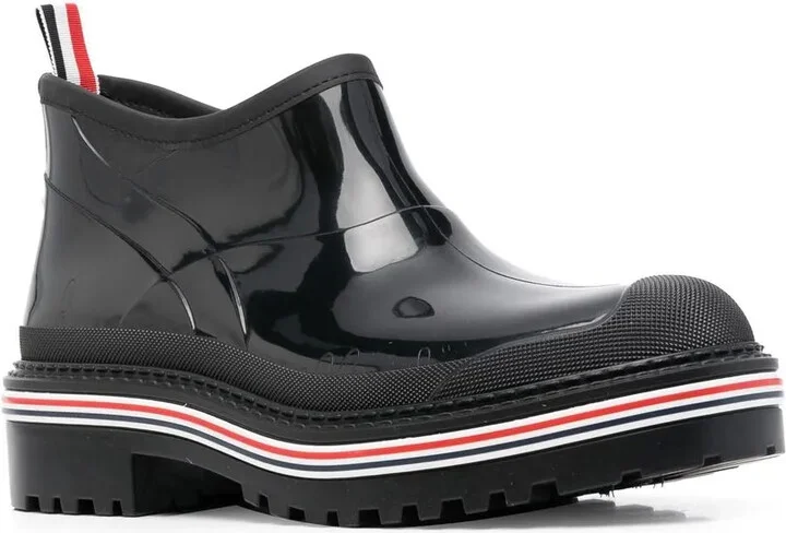 Stripe-Trim Ankle Boots - Image 2
