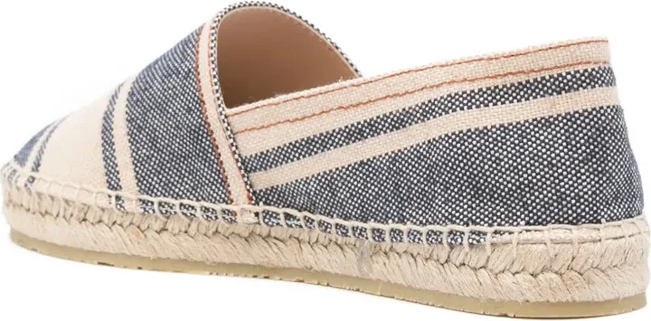 Striped Canvas Espadrilles - Image 3