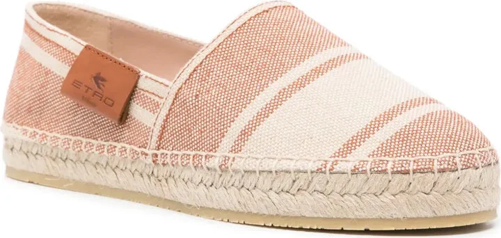 Striped Canvas Espadrilles - Image 2