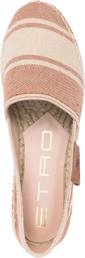 Striped Canvas Espadrilles - Image 4