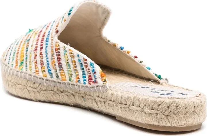 Striped Canvas Espadrilles - Image 3