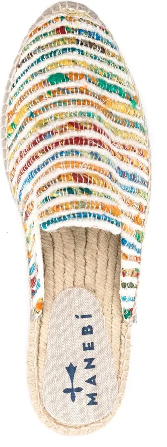 Striped Canvas Espadrilles - Image 4