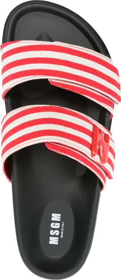 Striped Canvas Slides - Image 4