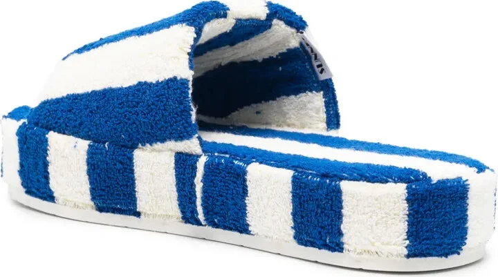 Striped Cotton Slippers - Image 3