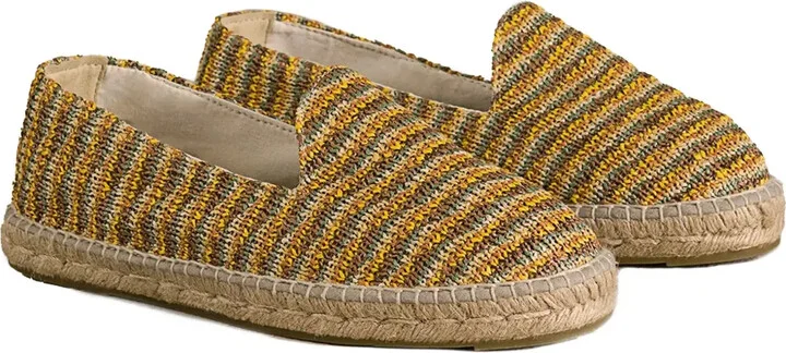 Striped Espadrille Shoes