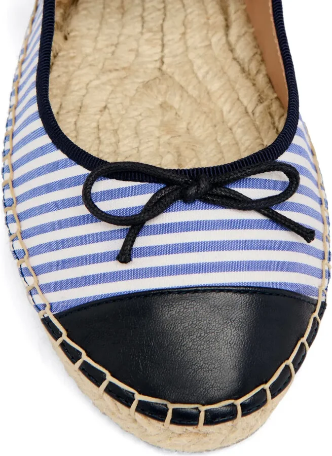 Striped Flat Espadrilles - Image 4