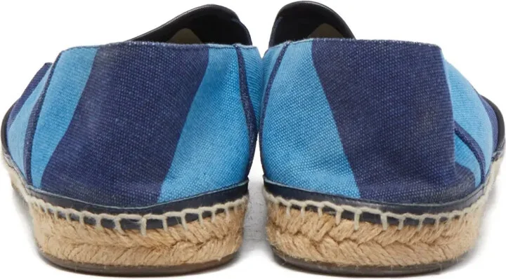 Striped Flat Espadrilles - Image 4