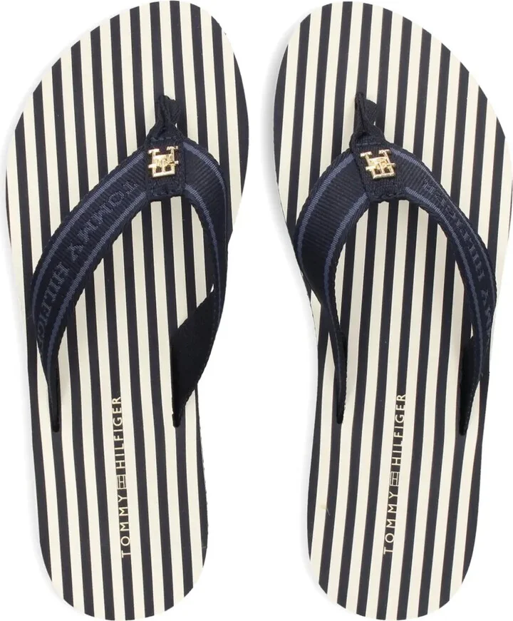 Striped Flip Flops - Image 4