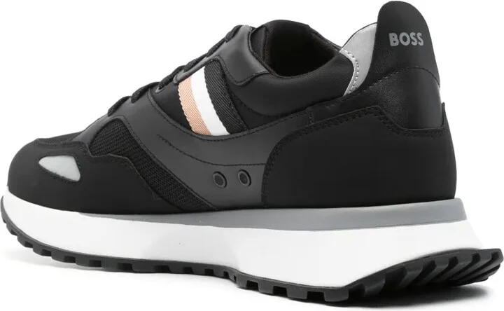 Striped Lace-Up Sneakers - Image 3