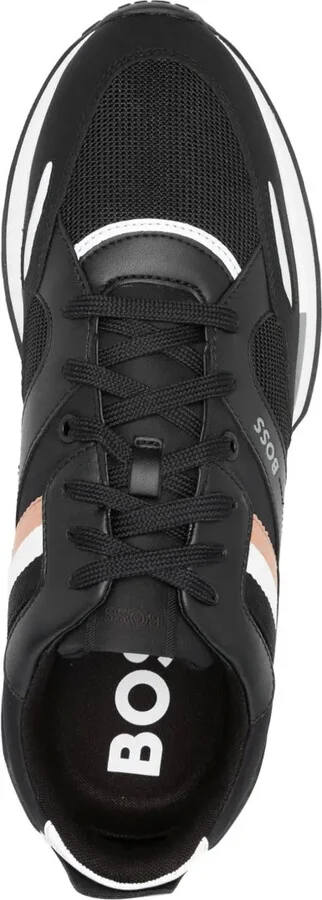 Striped Lace-Up Sneakers - Image 4