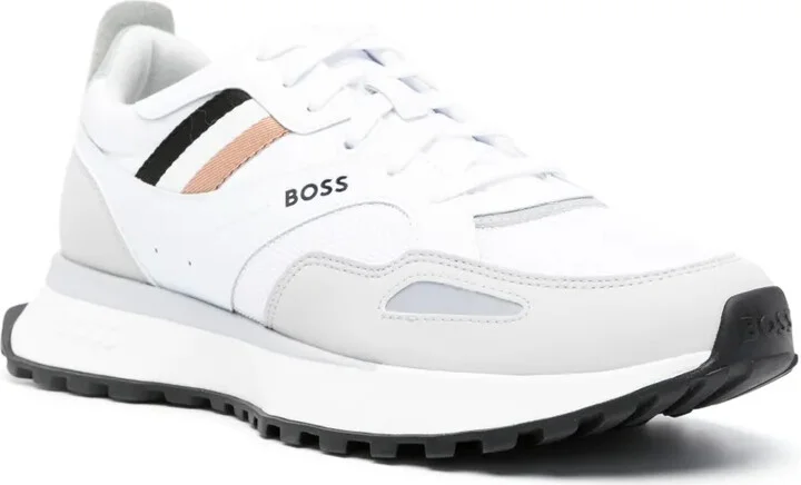 Striped Lace-Up Sneakers - Image 2