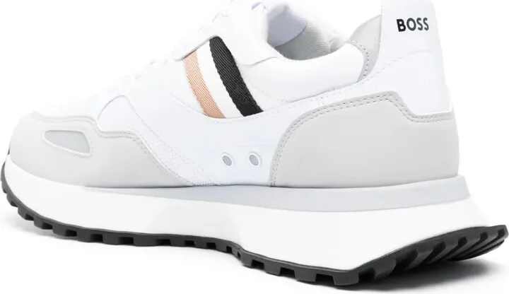 Striped Lace-Up Sneakers - Image 3