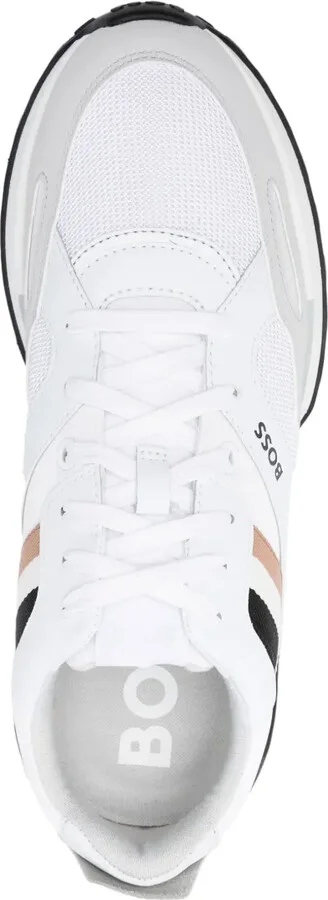 Striped Lace-Up Sneakers - Image 4