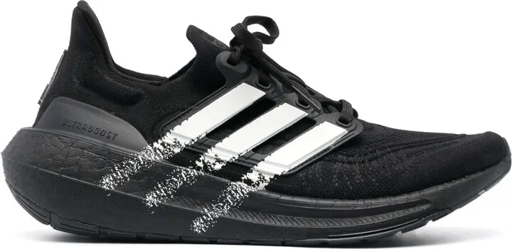 Striped Lace-Up Sneakers
