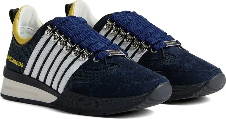 Striped Low-Top Sneakers - Image 2