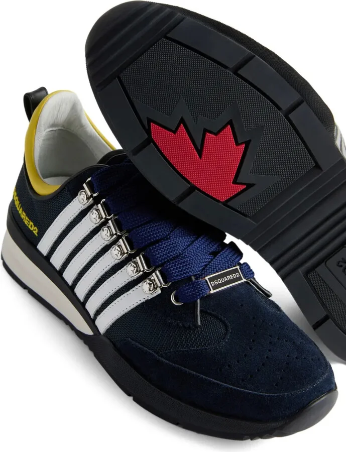 Striped Low-Top Sneakers - Image 4