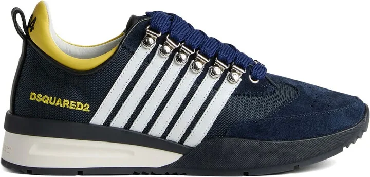 Striped Low-Top Sneakers