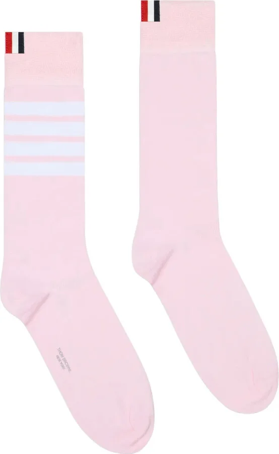Striped Mid-Calf Socks