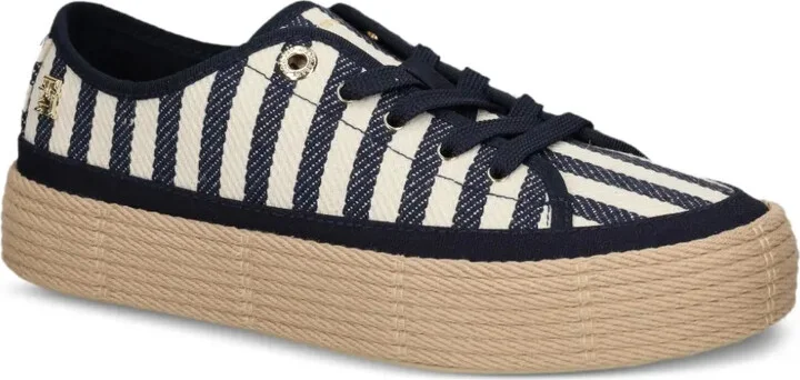 Striped Platform Sneakers - Image 2