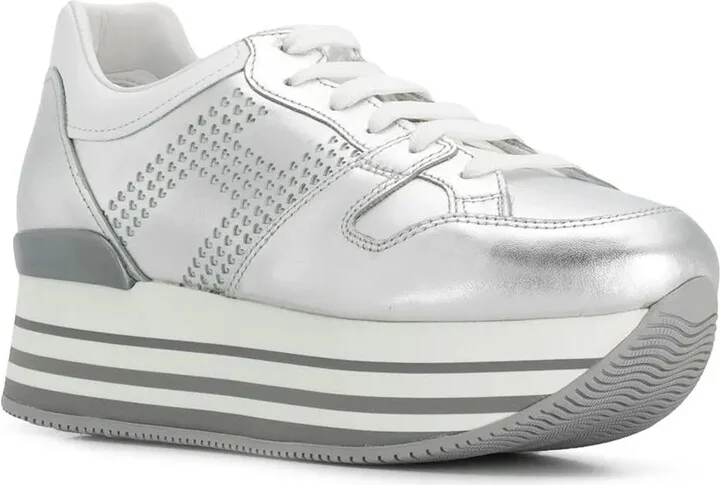 Striped Platform Sneakers - Image 2