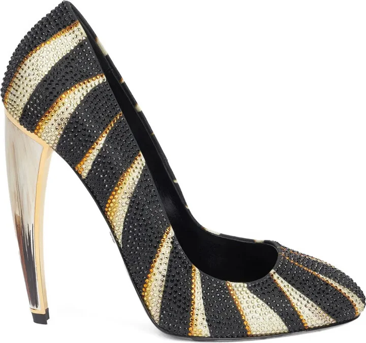 Striped Pumps