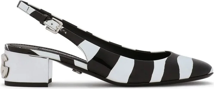 Striped Pumps