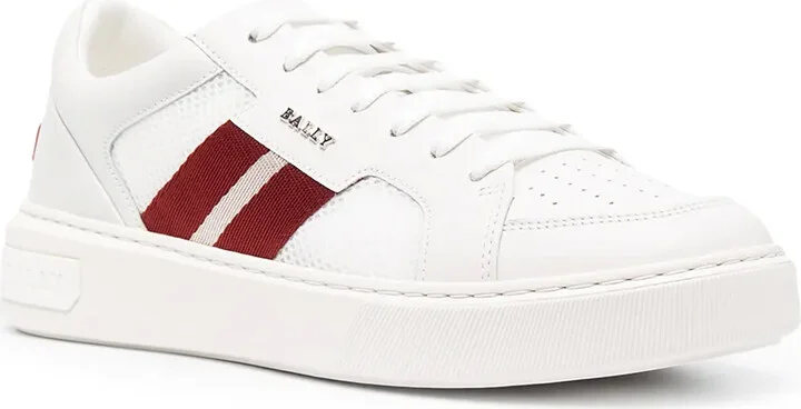 Striped Tape Low-Top Sneakers - Image 2