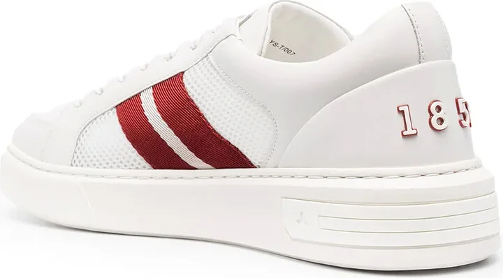 Striped Tape Low-Top Sneakers - Image 3