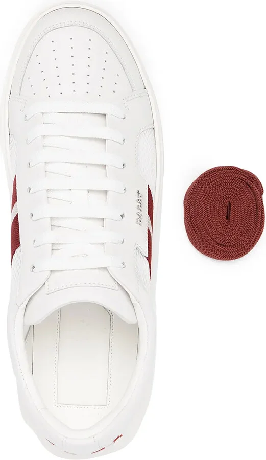 Striped Tape Low-Top Sneakers - Image 4
