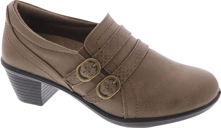 Stroll Womens Faux Leather Round Toe Shooties
