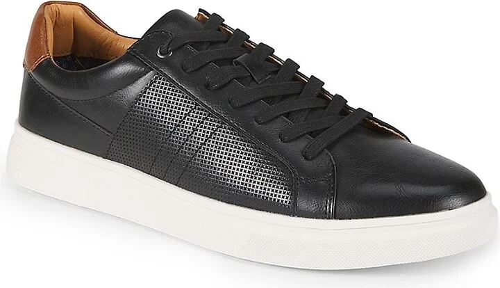 Strouz Textured Low Top Sneakers - Image 2