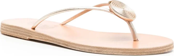 Strovilos leather flip flops - Image 2