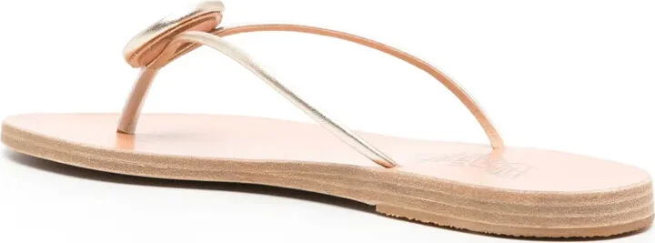 Strovilos leather flip flops - Image 3