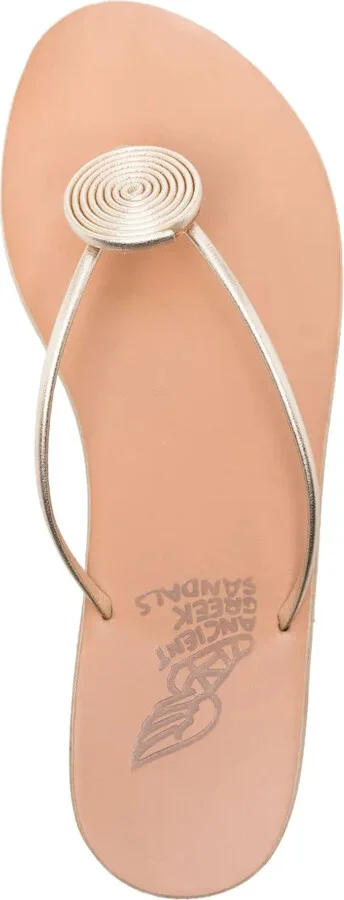 Strovilos leather flip flops - Image 4