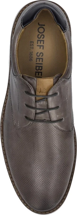 Stuart 02 Perforated Leather Derby - Image 4