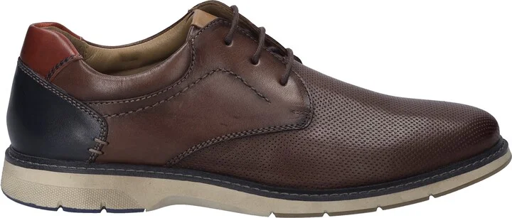 Stuart 02 Perforated Leather Derby - Image 8