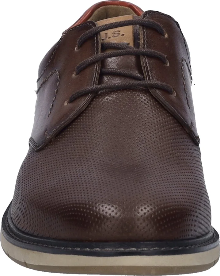 Stuart 02 Perforated Leather Derby - Image 9