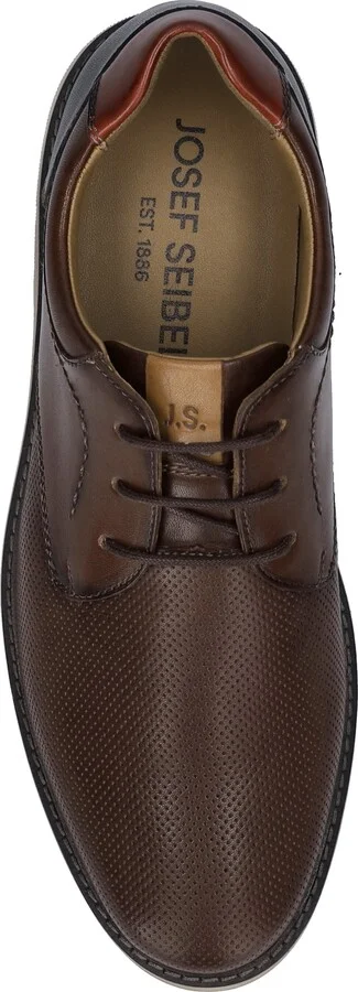 Stuart 02 Perforated Leather Derby - Image 10