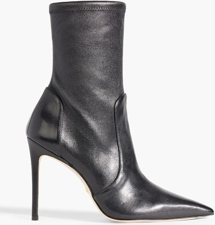 Stuart 100 leather ankle boots