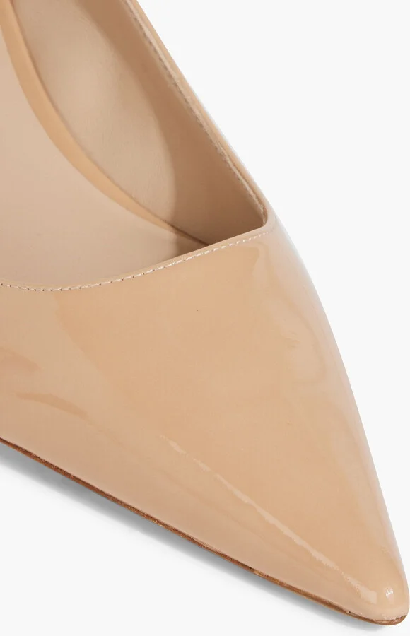 Stuart 50 patent-leather slingback pumps - Image 4