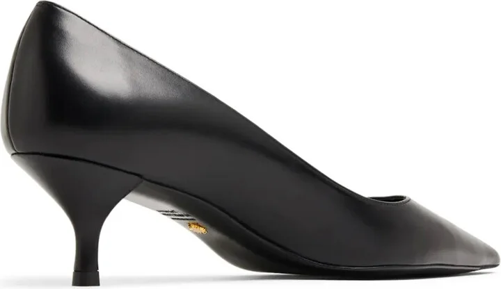 Stuart 50mm leather pumps - Image 3